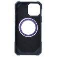 Калъф за iPhone 14 Pro Max, Heavy Duty, за MagSafe, лилав