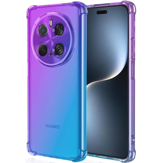 Калъфът Gradient Dropproof за Honor Magic 7 Pro, Лилаво / синьо