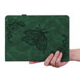 Калъф за Lenovo Tab M9, Butterfly, зелен