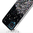 Калъфи за Samsung Galaxy A12 / M12 / A12 2021, Glittery, черен