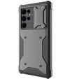 Калъф за Samsung Galaxy S24 Ultra, ERBORD Rugged MagSafe Case, черен (две рамки)