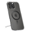 Калъфът MagSafe Spigen за iPhone 16 Pro Max, Ultra Hybrid, прозрачен + 9H закалено стъкло