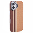 Калъфът за iPhone 16, Carbon Fiber MagSafe, жълт