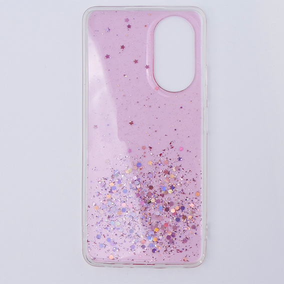 Калъфи за Oppo A58 4G, Glittery, розов