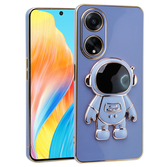 Калъфи за Oppo A58 4G, Astronaut, син