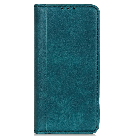 Калъфи за Xiaomi Redmi Note 13 Pro 4G, Wallet Litchi Leather, зелен