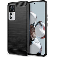 Калъфът за Xiaomi 12T / 12T Pro, Carbon, черен