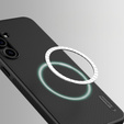 Калъфът NILLKIN за Samsung Galaxy S24 FE, Frosted Shield, за MagSafe, черен