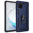 брониран калъф за Samsung Galaxy Note 10 Lite, Nox Case Ring, син