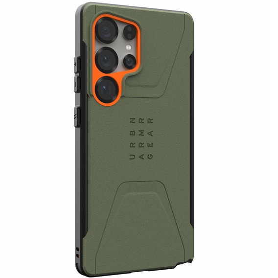 Калъфът Urban Armor Gear за Galaxy S25 Ultra, Civilian, зелен