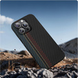 Калъфът iPhone 16 Pro, Aramid Fiber MagSafe, черен