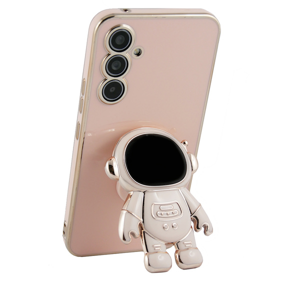 Калъфи за Samsung Galaxy A54 5G, Astronaut, розов rose gold