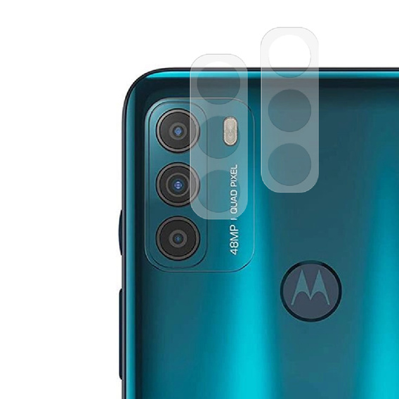 2x ERBORD закалено стъкло за камерата Motorola Moto G50