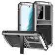 Брониран калъф за Samsung Galaxy S25+ Plus, R-JUST, сребърен