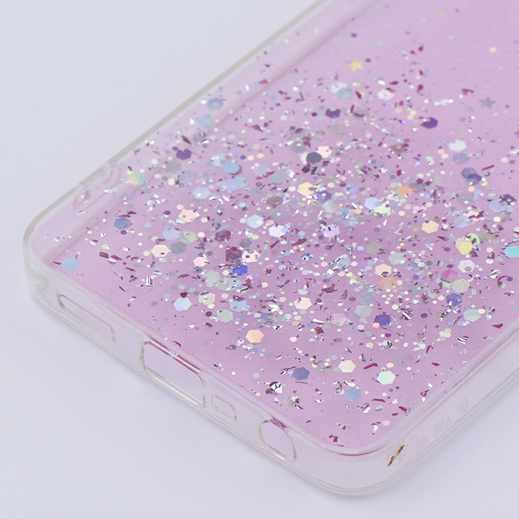 Калъфи за Oppo A58 4G, Glittery, розов