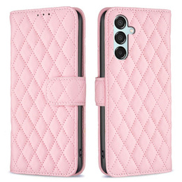 Калъф с капак за Samsung Galaxy M15 5G, Wallet, BINFEN COLOR, розов