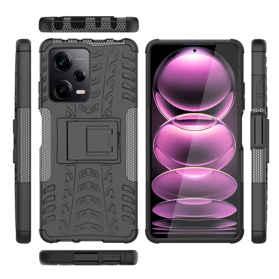 Калъфи за Xiaomi POCO X5 Pro 5G, Tire Armor, черен