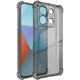 IMAK калъф за Xiaomi Redmi Note 13 Pro 5G, Dropproof, прозрачен / черен