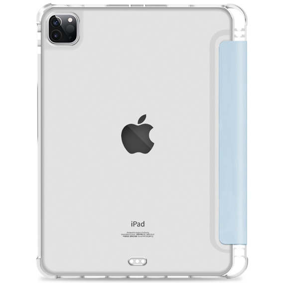 Калъф за iPad Pro 11 2022 / 2021 / 2020, Smartcase Hybrid, с място за стилус, син