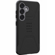 Калъфът Urban Armor Gear за Galaxy S25, Civilian, черен