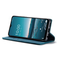 CASEME калъф за Samsung Galaxy M33 5G, Leather Wallet Case, син