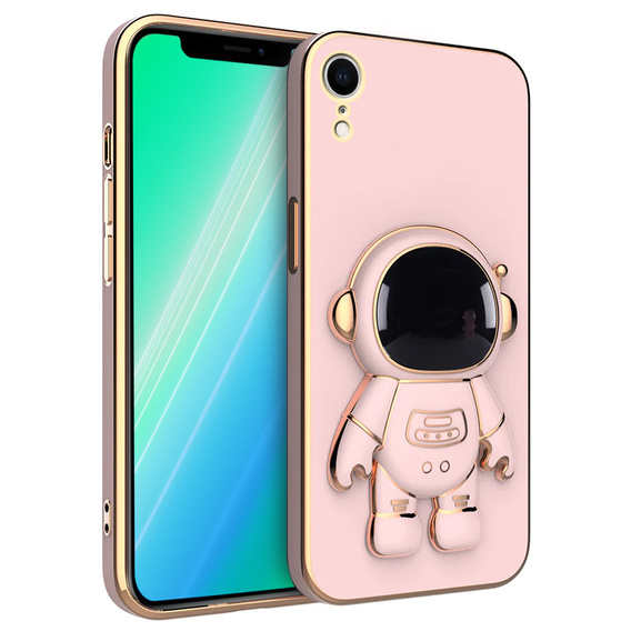 Калъфи за iPhone XR, Astronaut, розов