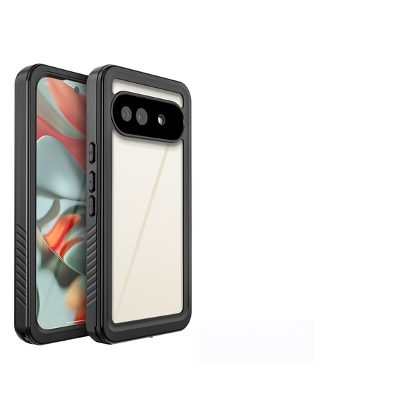 Водоустойчивият калъф IP68 за Google Pixel 9a, Redpepper, черен