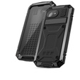 Брониран калъф за iPhone 16E, R-JUST, черен