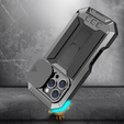 Калъф за iPhone 16 Pro, R-JUST CamShield Slide, брониран, черен