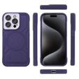 Калъф за iPhone 15 Pro Max, ERBORD Armor Mag, лилав
