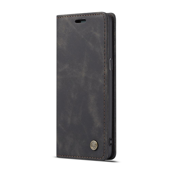 CASEME калъф за Samsung Galaxy S8, Leather Wallet Case, черен