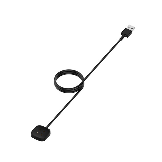 Kabel USB/ładowarka do Fitbit Versa 3 / Sense, Black