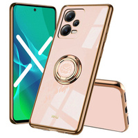 Калъфи за POCO X5 Pro 5G, Electro Ring, розов rose gold