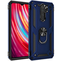 брониран калъф за Xiaomi Redmi Note 8 Pro, Nox Case Ring, син