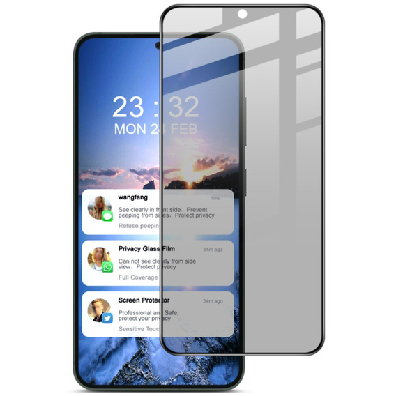 IMAK Privacy Tempered Glass за Samsung Galaxy A54 5G