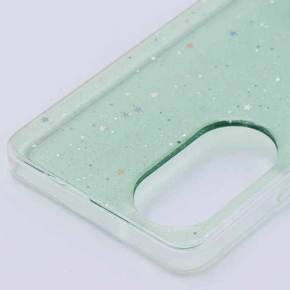 Калъфи за Oppo A58 4G, Glittery, зелен