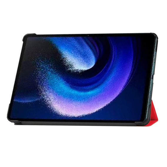 Калъф за Xiaomi Pad 6, Smartcase, червен