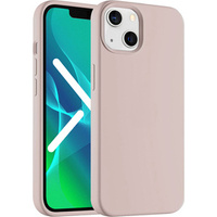 Калъф за iPhone 14 Plus, Silicone Lite, розов