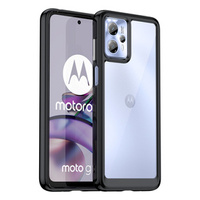 Калъфи за Motorola Moto G13 / G23, Fusion Hybrid, прозрачен / черен