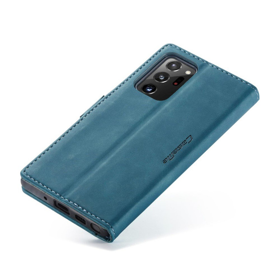 CASEME калъф за Samsung Galaxy Note 20 Ultra, Leather Wallet Case, зелен