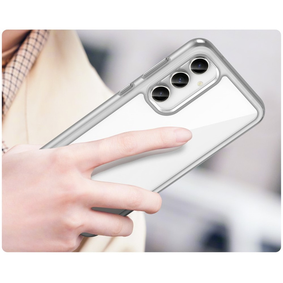 Калъфи за Samsung Galaxy S23 FE, Fusion Hybrid, прозрачен