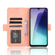 Калъф с капак за Xiaomi Redmi 14C / Xiaomi Poco C75, Card Slot, розов