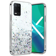 Калъфи за Realme 8 5G, Glittery, прозрачен