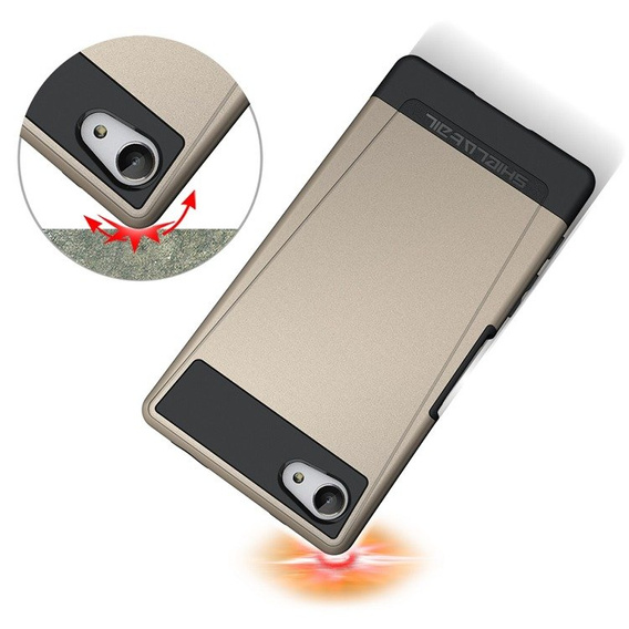 Калъф Dual Shell Case за Sony Xperia Z5 Compact – златист