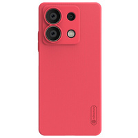 Калъфът NILLKIN за Xiaomi Redmi Note 13 5G, Super Frosted Shield Case, червен