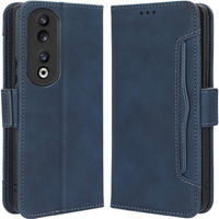 Калъф с капак за Honor 90, Card Slot, син