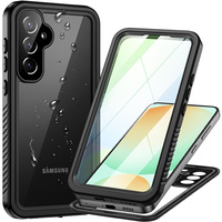 Водоустойчивият калъф IP68 за Samsung Galaxy S24 FE, Redpepper, черен