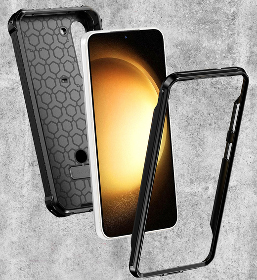 Калъф за Samsung Galaxy S23 Plus, Heavy Duty Ring, черен