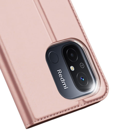 Калъфи Dux Ducis за Xiaomi Redmi 12C, Skinpro, розов rose gold