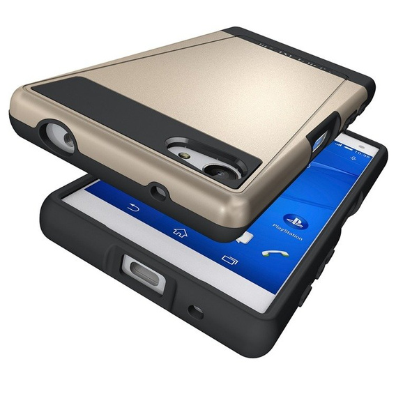 Калъф Dual Shell Case за Sony Xperia Z5 Compact – златист
